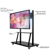 86 inch big screen no folded smart board Module interactive whiteboard multi touch display