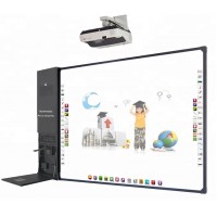 Wall mount EIBOARD multimedia all in one PC interactive whiteboard