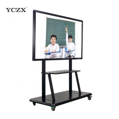 70" Meeting room portable smart touch screen all in one pc interactive whiteboard