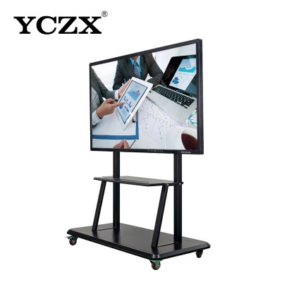 55 to 98 inches inches led UHD 4k touch screen monitor lcd tv price interactive flat panel all in one pc interactive whiteboard